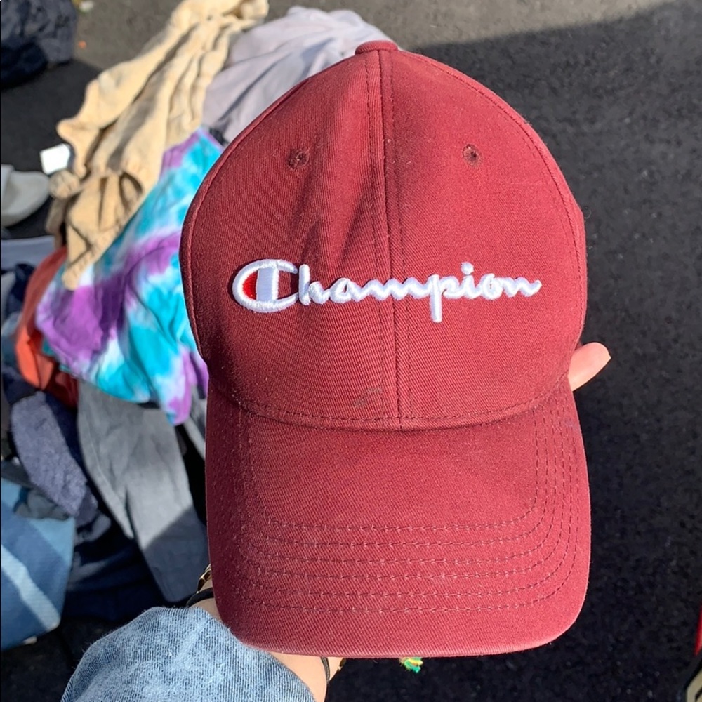 Red Champion Hat